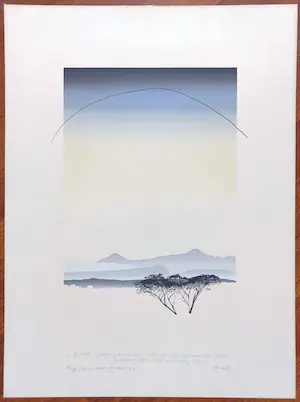 Jan Hendrix - Peninsula, zeefdruk kopen? Bied vanaf 55!