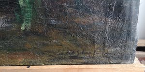 Egbert Schaap - Bosvijver in hersttooi kopen? Bied vanaf 50!