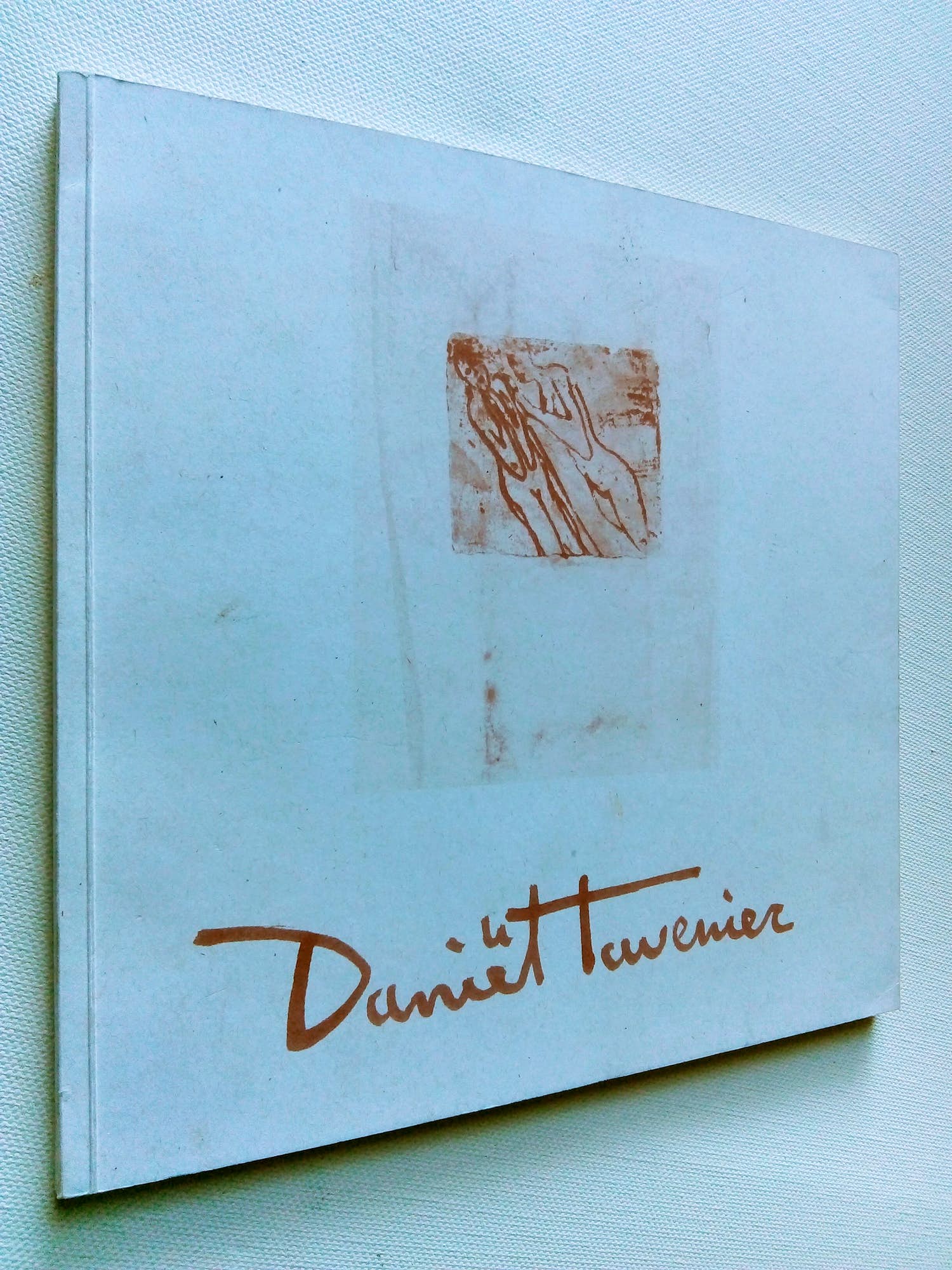Daniel Tavenier - AQUAREL uit 2003 in GESIGNEERD boek. kopen? Bied vanaf 50!