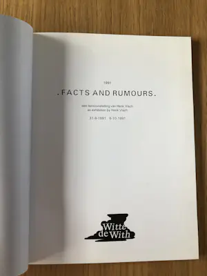 Henk Visch - Facts & Rumours - Witte De With kopen? Bied vanaf 125!