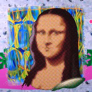 Arturo - Giclée op doek, Mona Lisa (Groot) verkocht voor € 50!