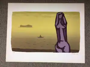 Wally Elenbaas - De visser verkauft für € 50!