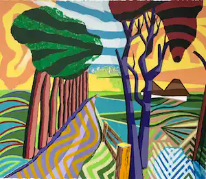 Peter Wiemers - Landschap verkocht voor € 65!