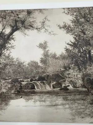 Ernest C. Rost - Waterval kopen? Bied vanaf 30!