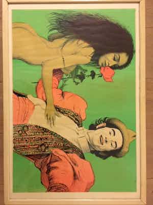 Aat Veldhoen - kleurenlitho Aat Veldhoen verkocht voor € 70!