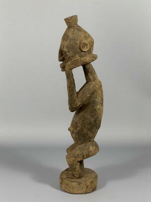 Dogon - 170513 - Old Tribal used African Dogon Figure - Mali. kopen? Bied vanaf 125!