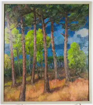 Buy Harmen Klaas Post - Olieverf op paneel - Ingelijst? Bid from 90!