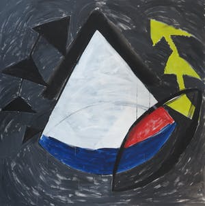 Frans Westers - Acryl op doek, Zonder titel (Zeer groot) kopen? Bied vanaf 1!