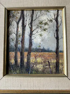 Michel Somers - boslandschap kopen? Bied vanaf 35!