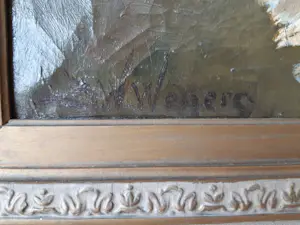 Berend Wolter Weyers - Stilleven vaas met bloemen kopen? Bied vanaf 100!