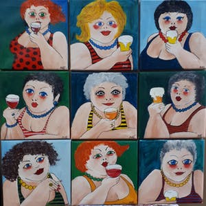 Anke Peddemors - 9 dorstige dames kopen? Bied vanaf 30!