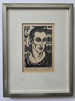 Jan Pzn Franken - Portret. Klassiek figuur. kopen? Bied vanaf 45!