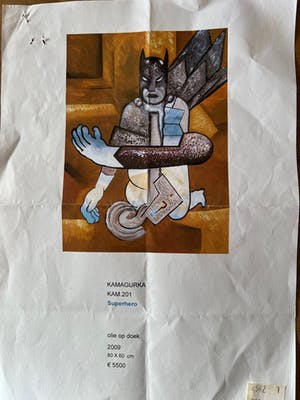Kamagurka - Superhero kopen? Bied vanaf 2000!