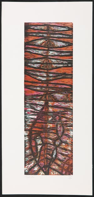 Francisco Toledo - Houtsnede, Abstracte compositie kopen? Bied vanaf 1!