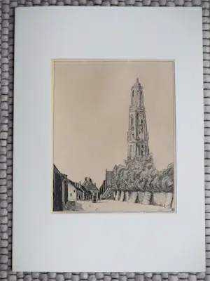 Germ de Jong - Cuneratoren Rhenen - Litho kopen? Bied vanaf 65!
