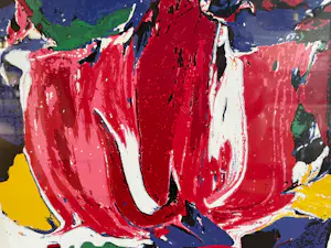 JAS - "Mokum Red" - Zeefdruk uit 1999 oplage 206/250 kopen? Bied vanaf 55!