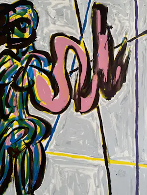 Alphons Freijmuth - handgesigneerde kleurenzeefdruk | 'Kris Kras' | 1994 kopen? Bied vanaf 80!