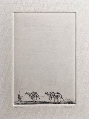 Simon Koene - Figuur met 3 kamelen kopen? Bied vanaf 15!