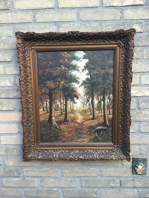 Niet of onleesbaar gesigneerd - Paadjes door het bos kopen? Bied vanaf 1!