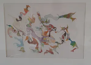 Henri Plaat - Compositie met figuren kopen? Bied vanaf 1!