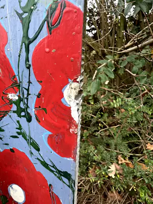 Egidius Knops - prachtig kleurrijk abstract stalen beeld kopen? Bied vanaf 500!