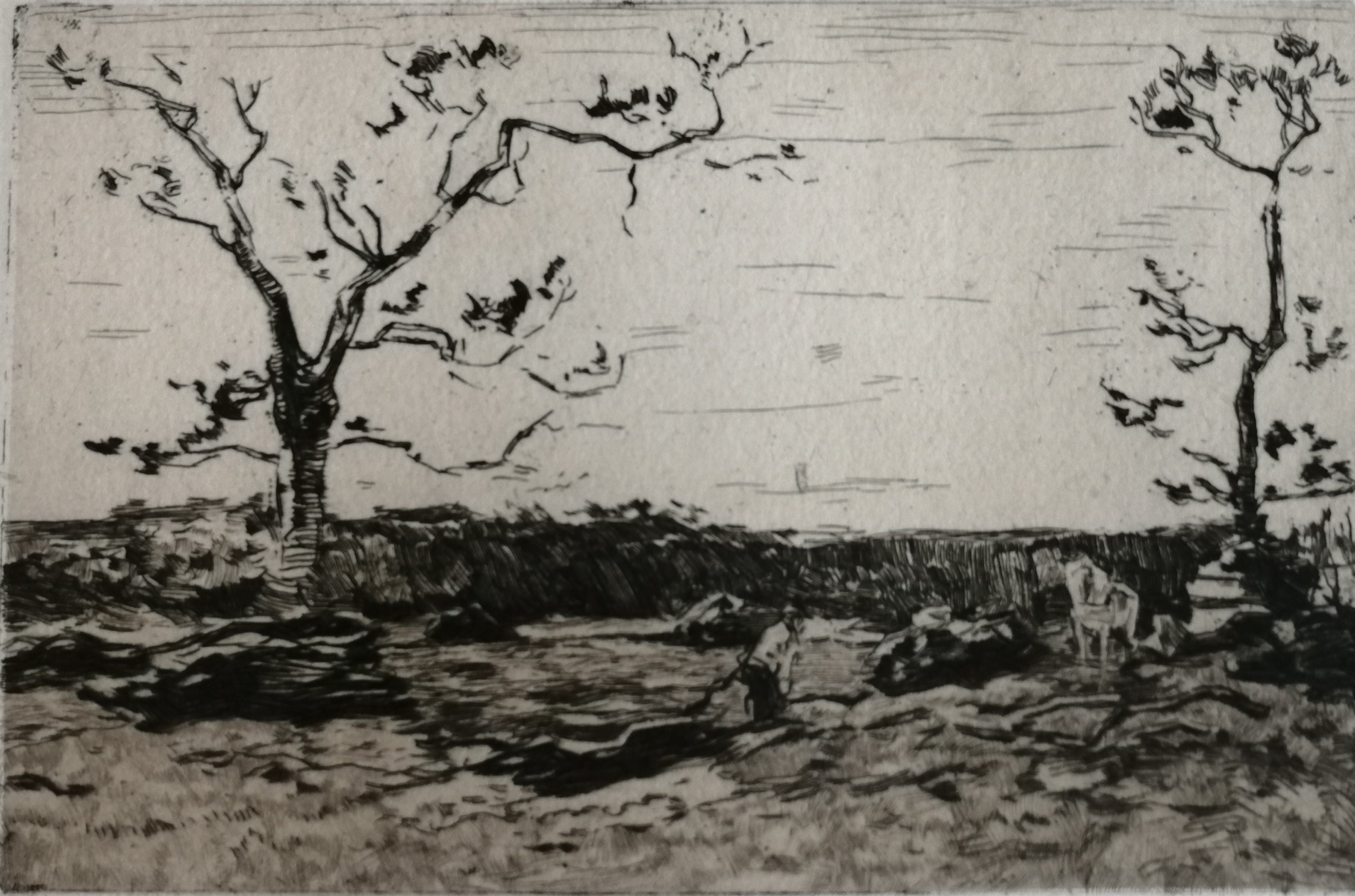 Willem de Zwart - Hakhout laden verkocht voor € 30!