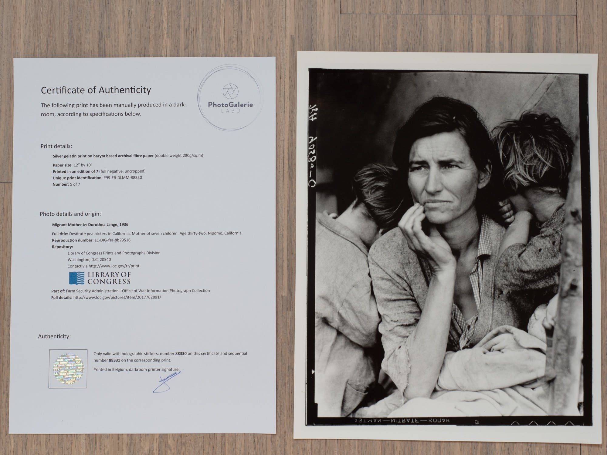 Dorothea Lange - Migrant Mother, 1936 kopen? Bied vanaf 349!