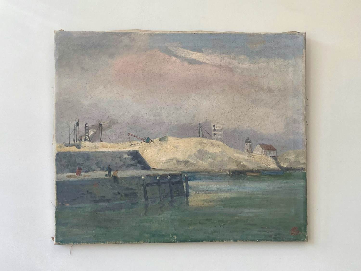 Han Krug - Havenwerk Scheveningen kopen? Bied vanaf 110!