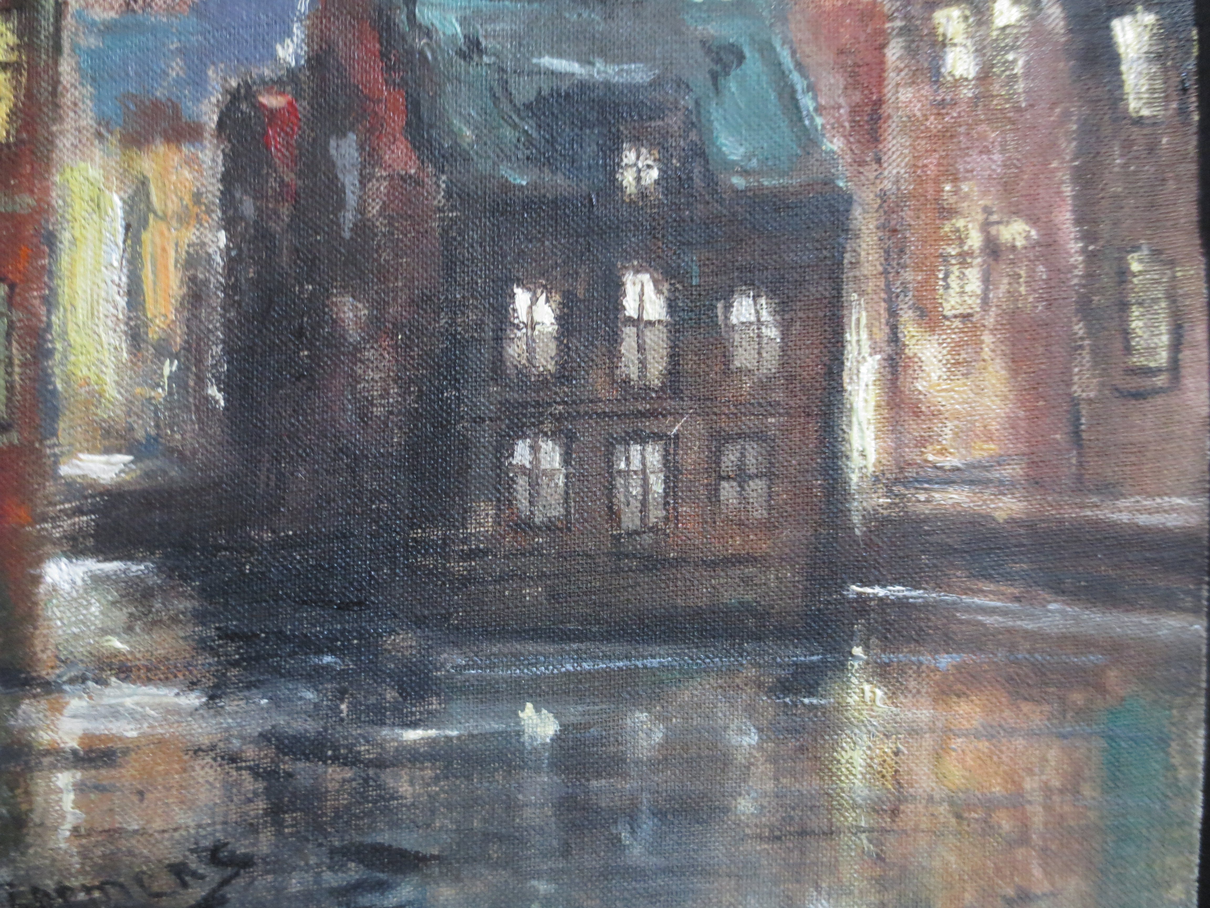 Gerard Roemers - Stadsgezicht Delft ca 1935. kopen? Bied vanaf 30!