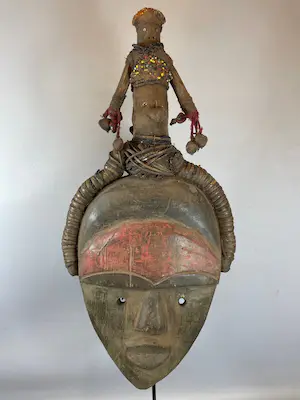 Dan - 220932 - African Mask from the Dan People - Liberia. kopen? Bied vanaf 45!