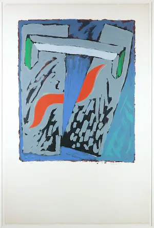 Cornelis Makkink - Litho, Abstracte compositie - Ingelijst (Groot) kaufen? Bieten Sie von 1!