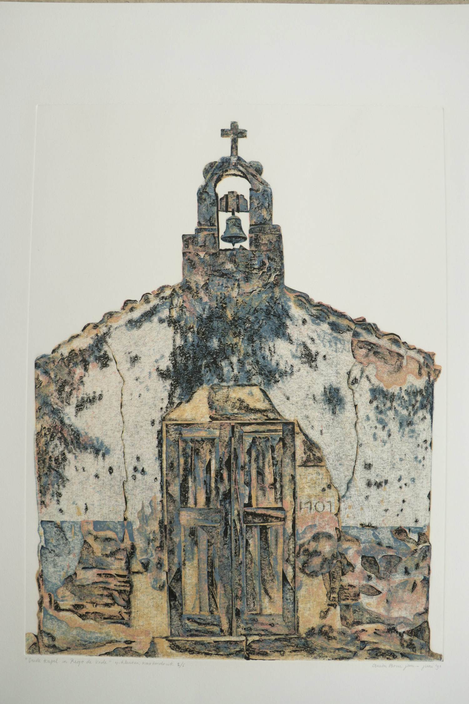 Anita Brus - Oude kapel in Rego de Vide kopen? Bied vanaf 75!