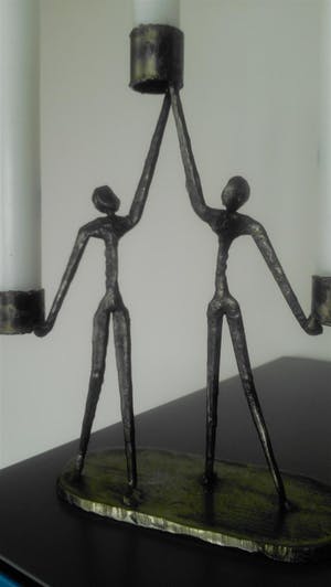 Brons (Onbekend) - kandelaar de verlichters kopen? Bied vanaf 21!