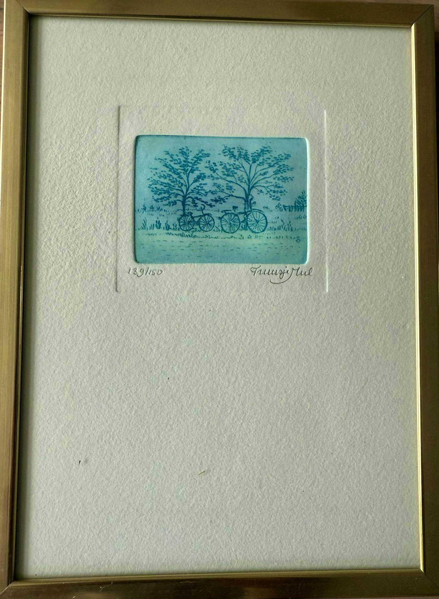 Truusje Mul - bomen met fietsen kopen? Bied vanaf 25!