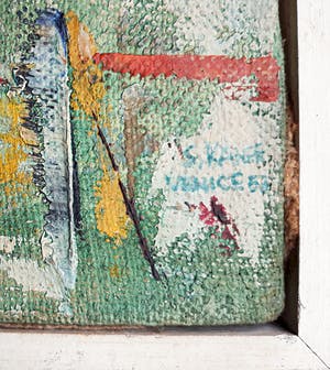 Sam Kaner - Venice seascape, olieverf op doek (ingelijst) kopen? Bied vanaf 325!