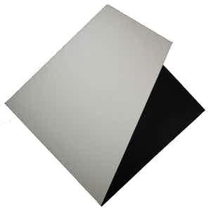 Robert Koekkoek - Zwart/wit 1 - Acryl op doek (zeer groot) verkocht voor € 140!