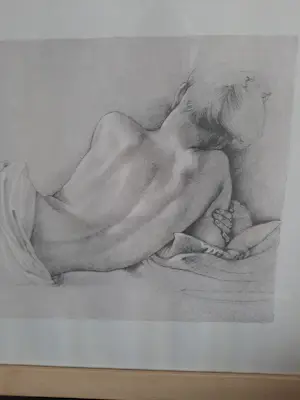 Francine van Hove - Vrouw liggend rugzijde kopen? Bied vanaf 50!