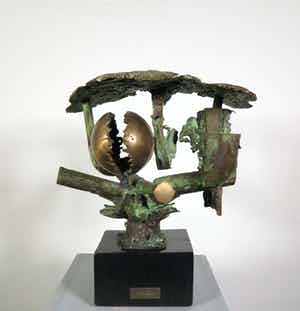 Rien Goene - Brons, Zonder titel verkocht voor € 450!