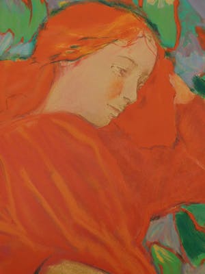 Claudia Steine - Lady in Red II kopen? Bied vanaf 25!