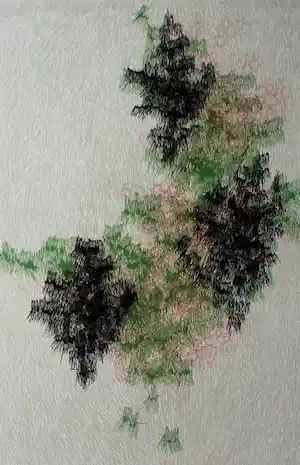Yoshiko Noma - Litho: Fleures I vendu pour 70€ !