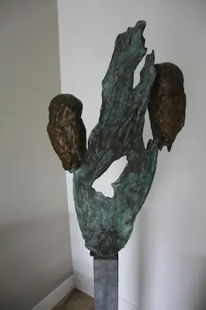 Jonneke Kodde - Bronzen sculptuur: "Nachtwacht" (groot werk!) kopen? Bied vanaf 2995!