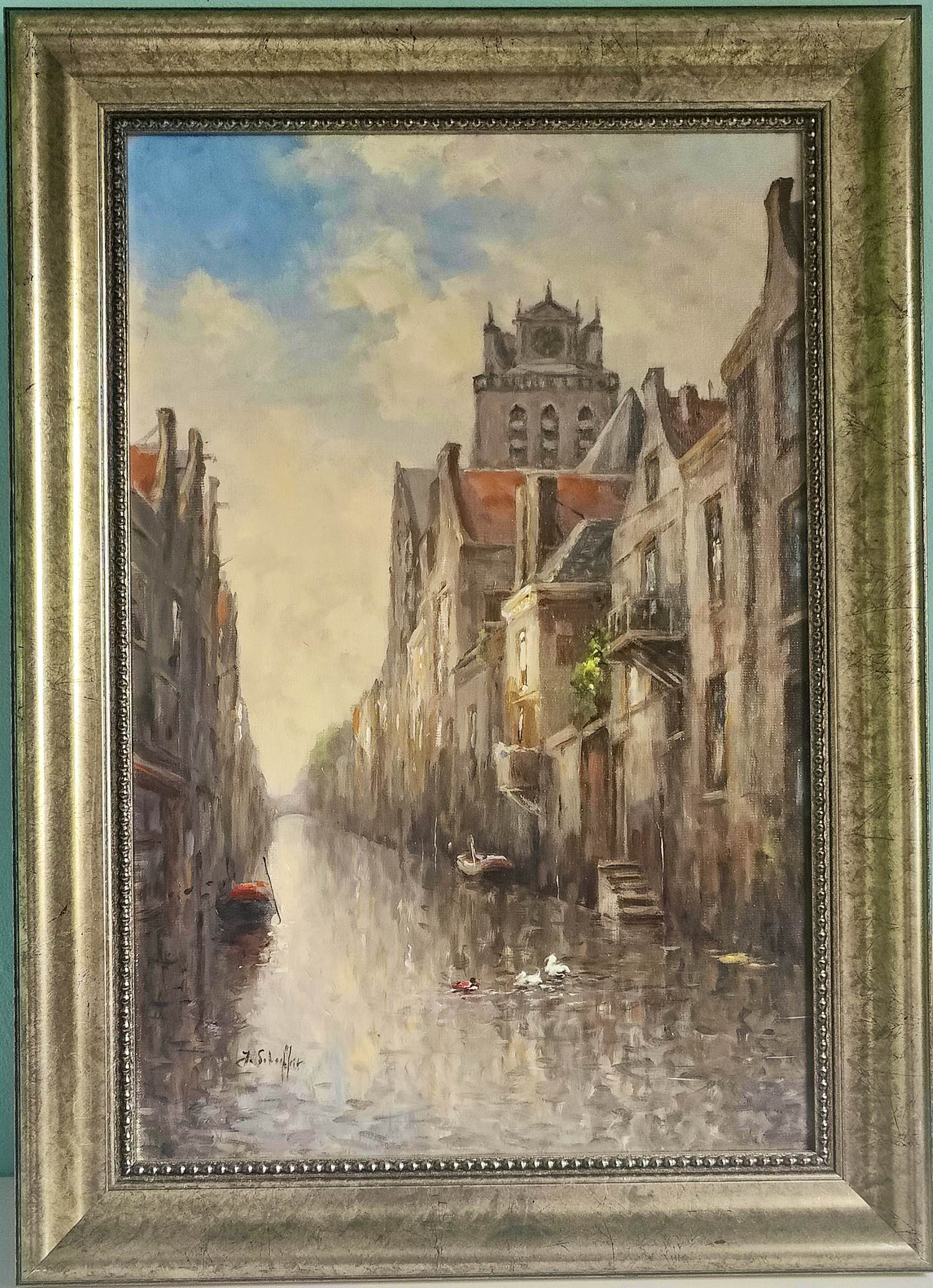 Jan Schaeffer - Voorstraat - Haven Dordrecht verkocht voor € 225!