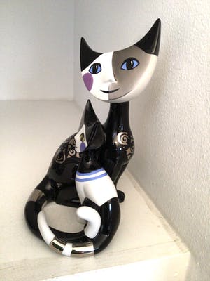 Rosina Wachtmeister - Kattenbeeld “ Ricario en Marica “ kopen? Bied vanaf 95!