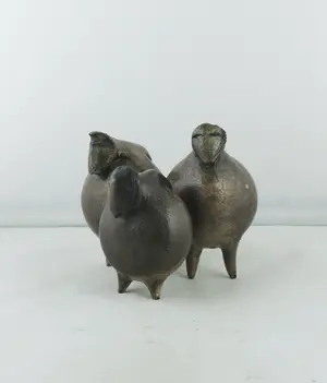 Henk Erkelens - Keramiek, Drie beestjes kopen? Bied vanaf 100!