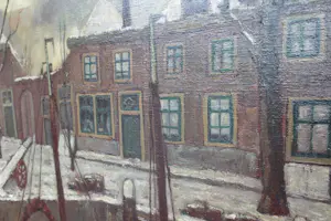 Jos But - Stadsgezicht op de Kaai in Veere (Zeeland kopen? Bied vanaf 200!