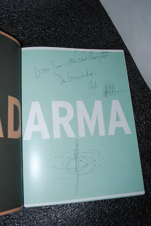 Ad Arma - Een wolf op de drempel - 50 jaar Ad Arma - Gesigneerd met pentekening kopen? Bied vanaf 35!