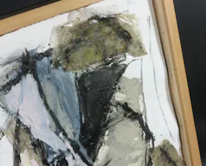 Guy Ibanez - Gemengde techniek op papier, Zonder titel - Ingelijst kopen? Bied vanaf 100!