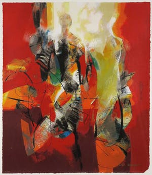 Peter Meijer - Zeefdruk, De dag dat jij kwam - Ingelijst (Groot) kopen? Bied vanaf 70!