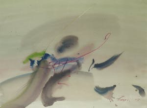 Hugo de Clercq - Aquarel, Figuratief intimistisch werk - Ingelijst kopen? Bied vanaf 70!