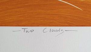 Dana Andreev - Kleurenets: 'Two clouds' (1993) kopen? Bied vanaf 100!